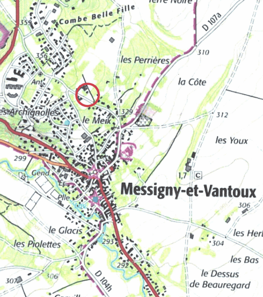 Terrains à vendre à Messigny-et-Vantoux