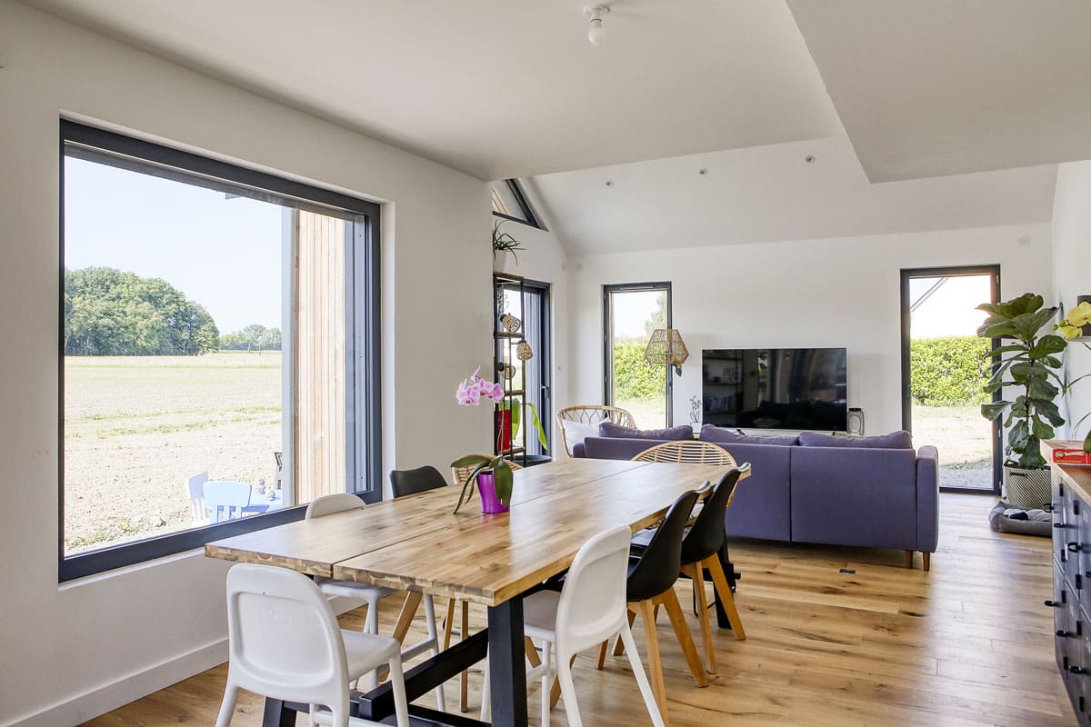 Réalisation de maison à ossature bois par Esyom Bois autour de Dijon