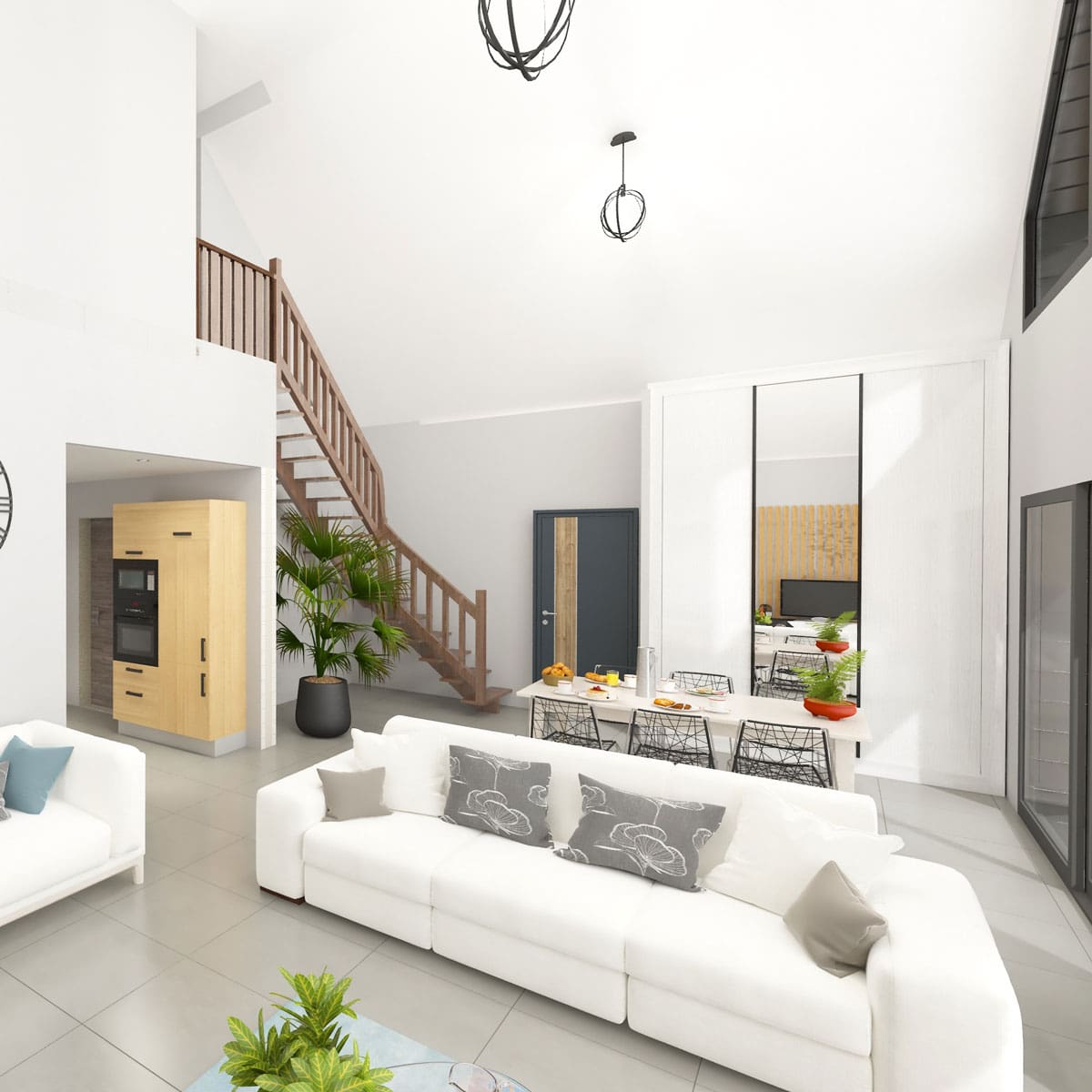 Modèle "Libellule", maison à ossature bois Esyom Bois