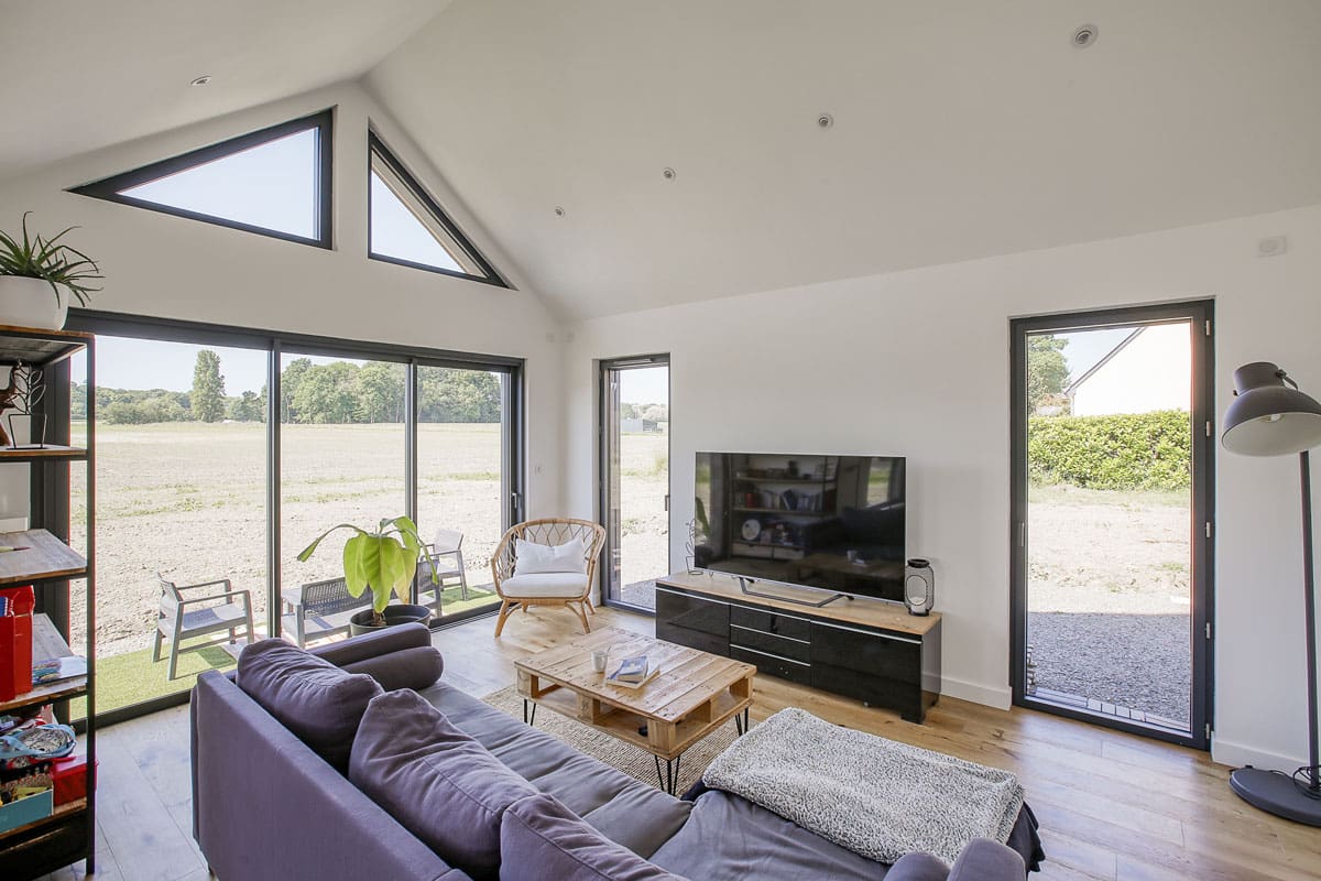 Réalisation de maison à ossature bois par Esyom Bois autour de Dijon