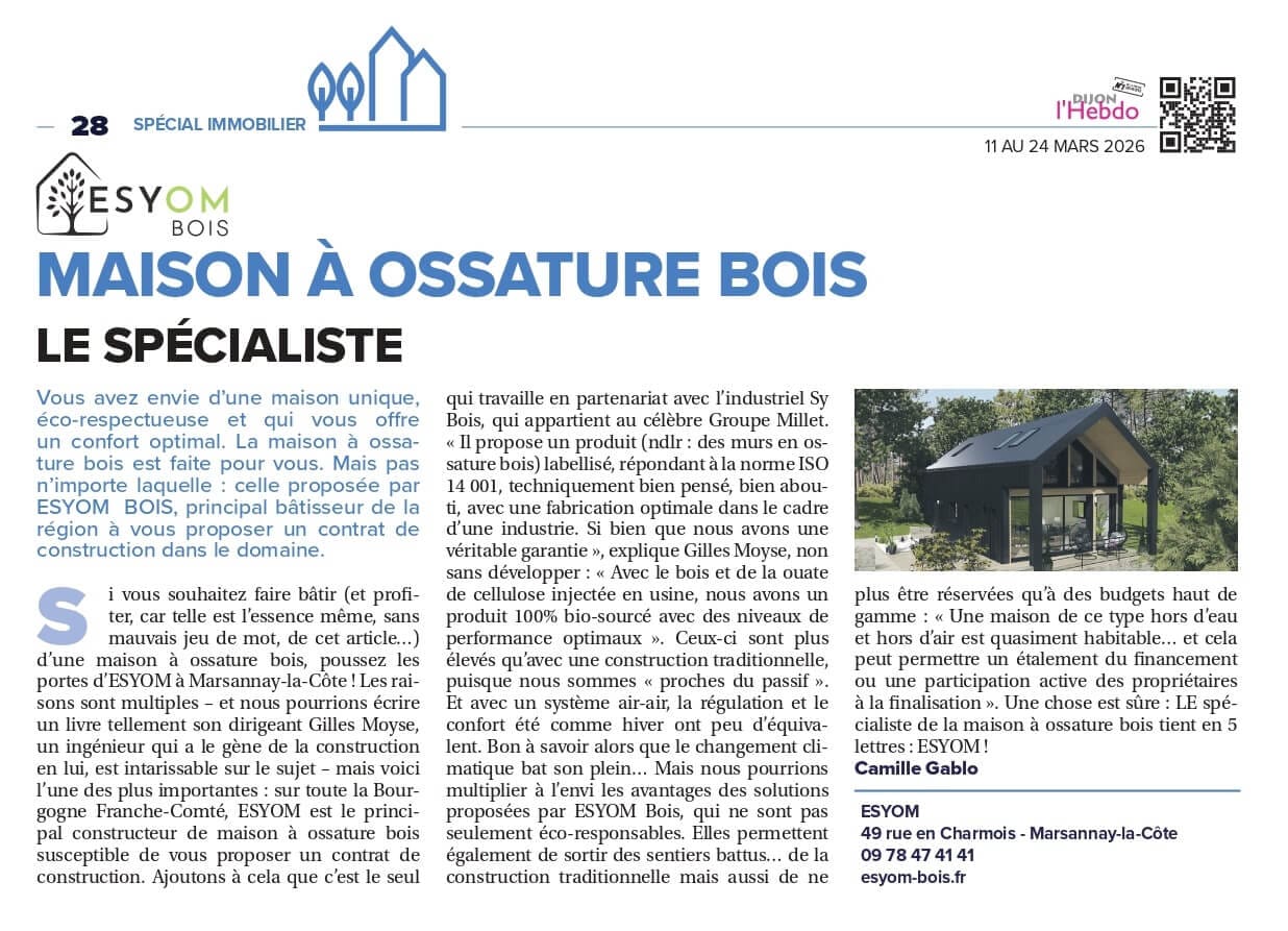 DIJON LHEBDO - 2026 - Esyom Bois