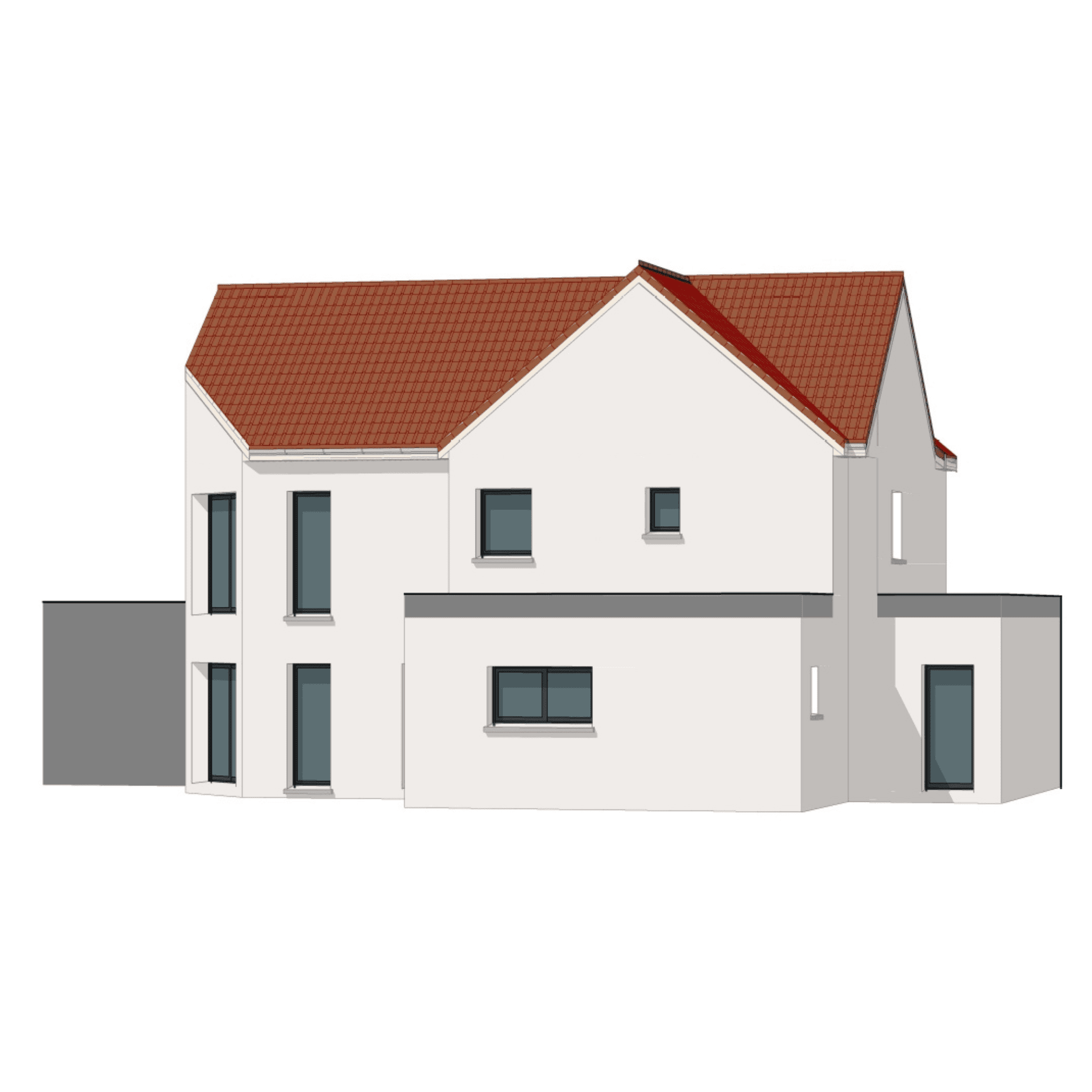 Maison bois Haploa - Maquette